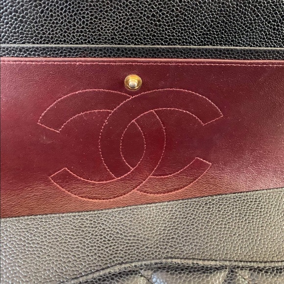 ✨Chanel Classic Jumbo Double Flap✨Black, Caviar, Gold Hardware - Picture 10 of 10